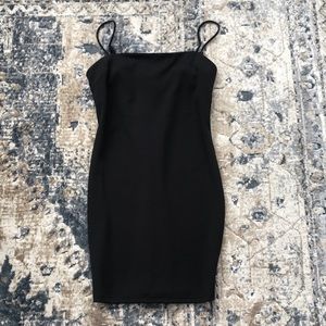Size M - Forever 21 black mini dress; never worn
